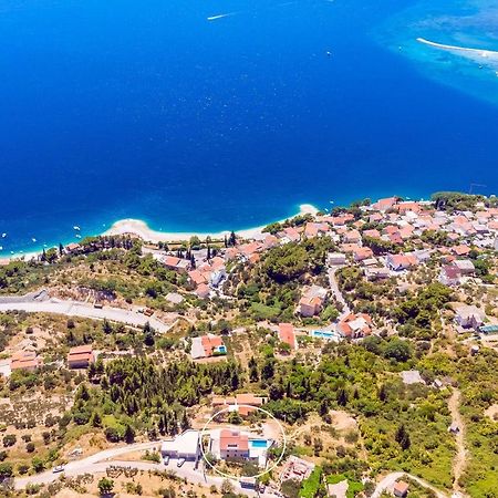 Villa Belvedere With Heated Pool, Billiards, Media Room, Sea Views,10 Pax Omis Exterior photo